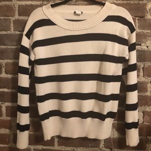 J. Crew - Scoop Neck Striped Sweater